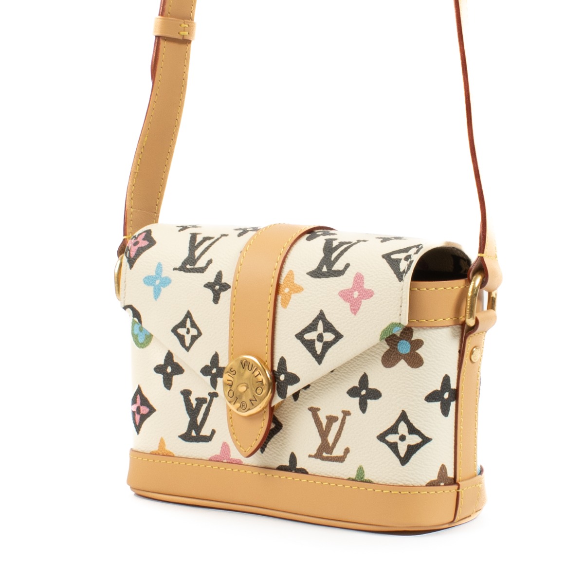 Louis Vuitton Monogram Craggy Envelope Wearable Wallet ○ Labellov