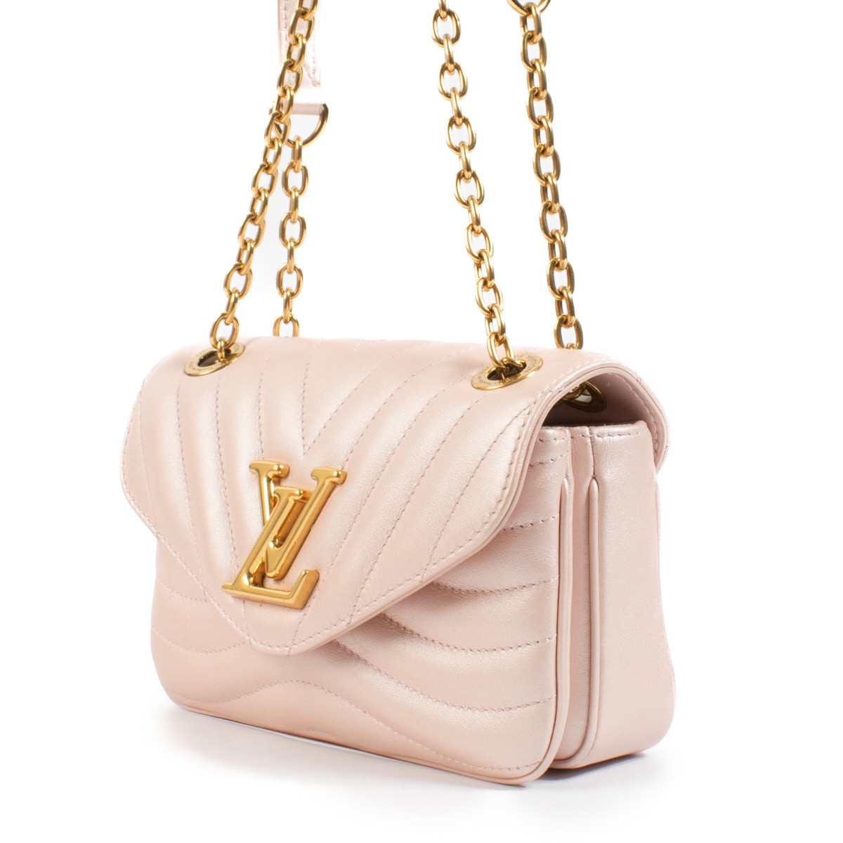 Louis Vuitton Pearly Pink New Wave Chain Bag PM ○ Labellov
