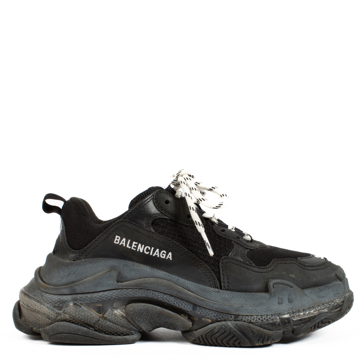 BALENCIAGA トリプルS 41 クリアソールブラック