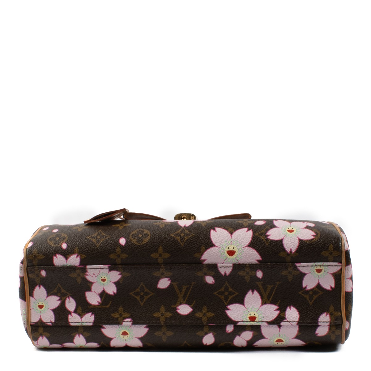 Louis Vuitton x Takashi Murakami Handbag East West White