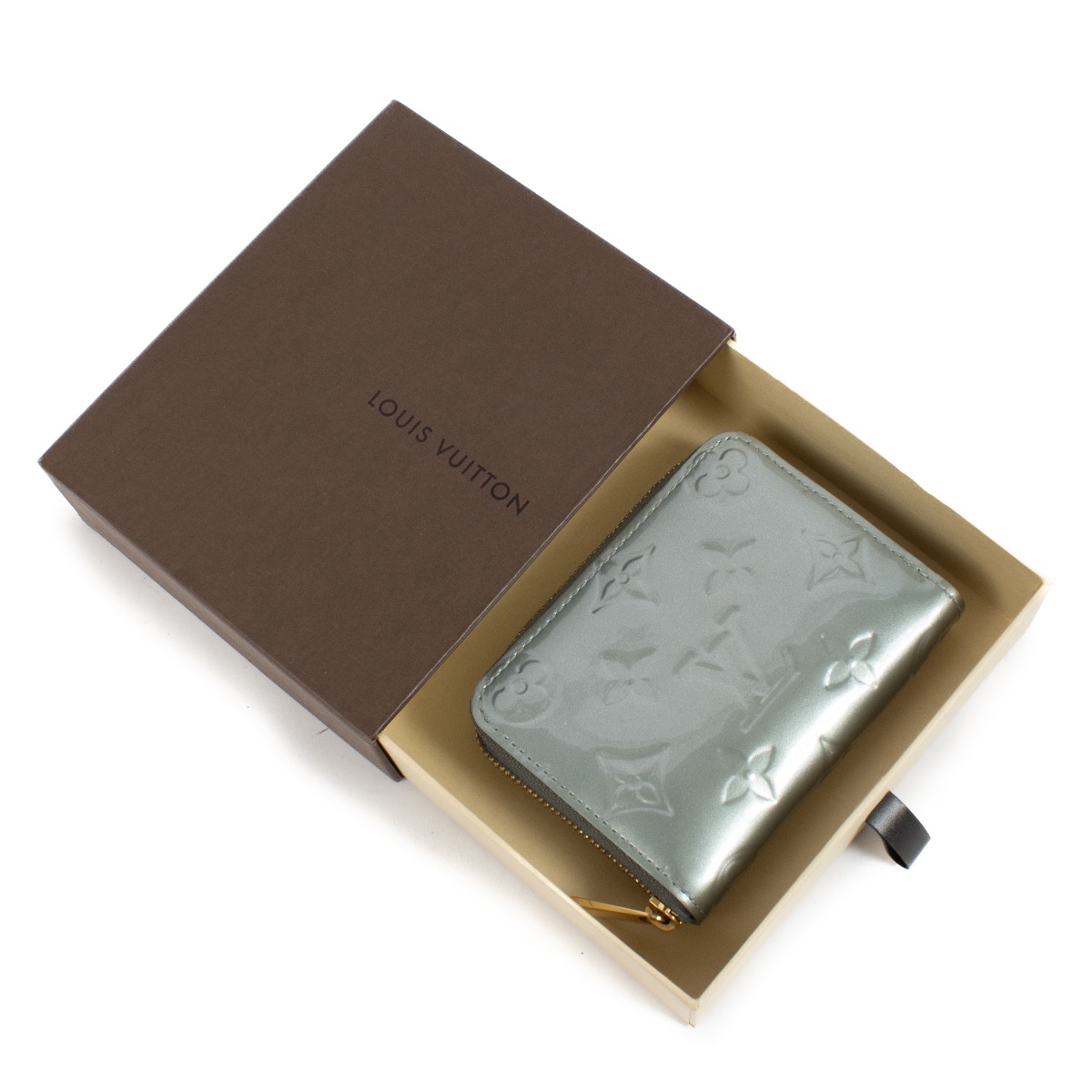 Louis Vuitton Givre Monogram Vernis Zippy Coin Purse Louis Vuitton Givre Monogram Vernis Zippy Coin Purse