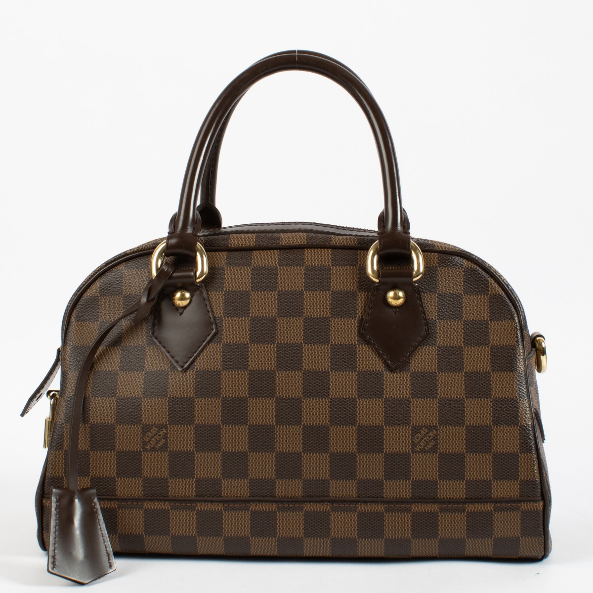 【希少】 LOUIS VUITTON Damier Ebene Duomo Vintage バッグ Louis Vuitton Damier Ebene Duomo Handbag ○ Labellov ○ Buy
