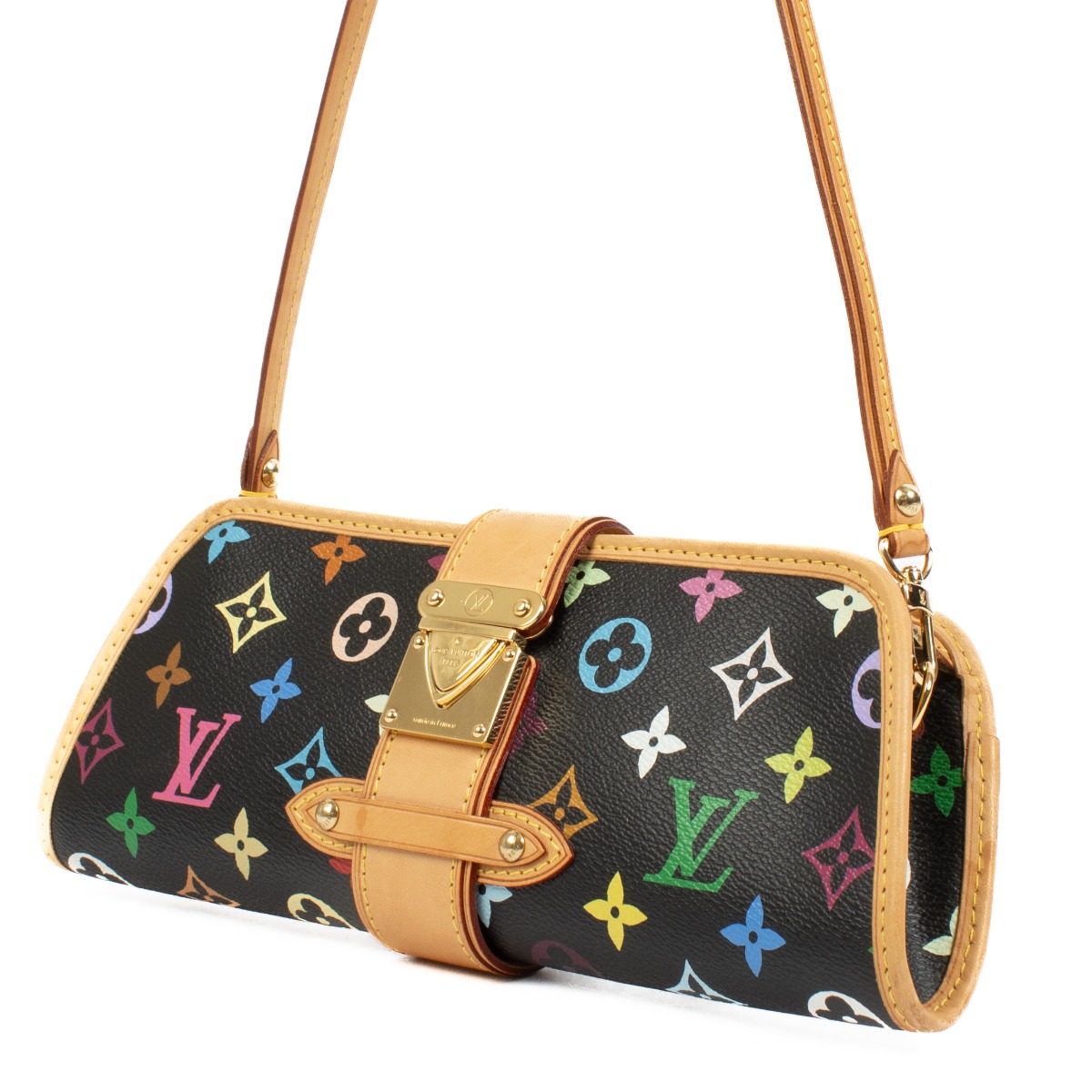 レビュー高評価アイテム特集｜ファッション通販 Louis Vuitton Black Monogram Multicolore Shirley Bag バッグ