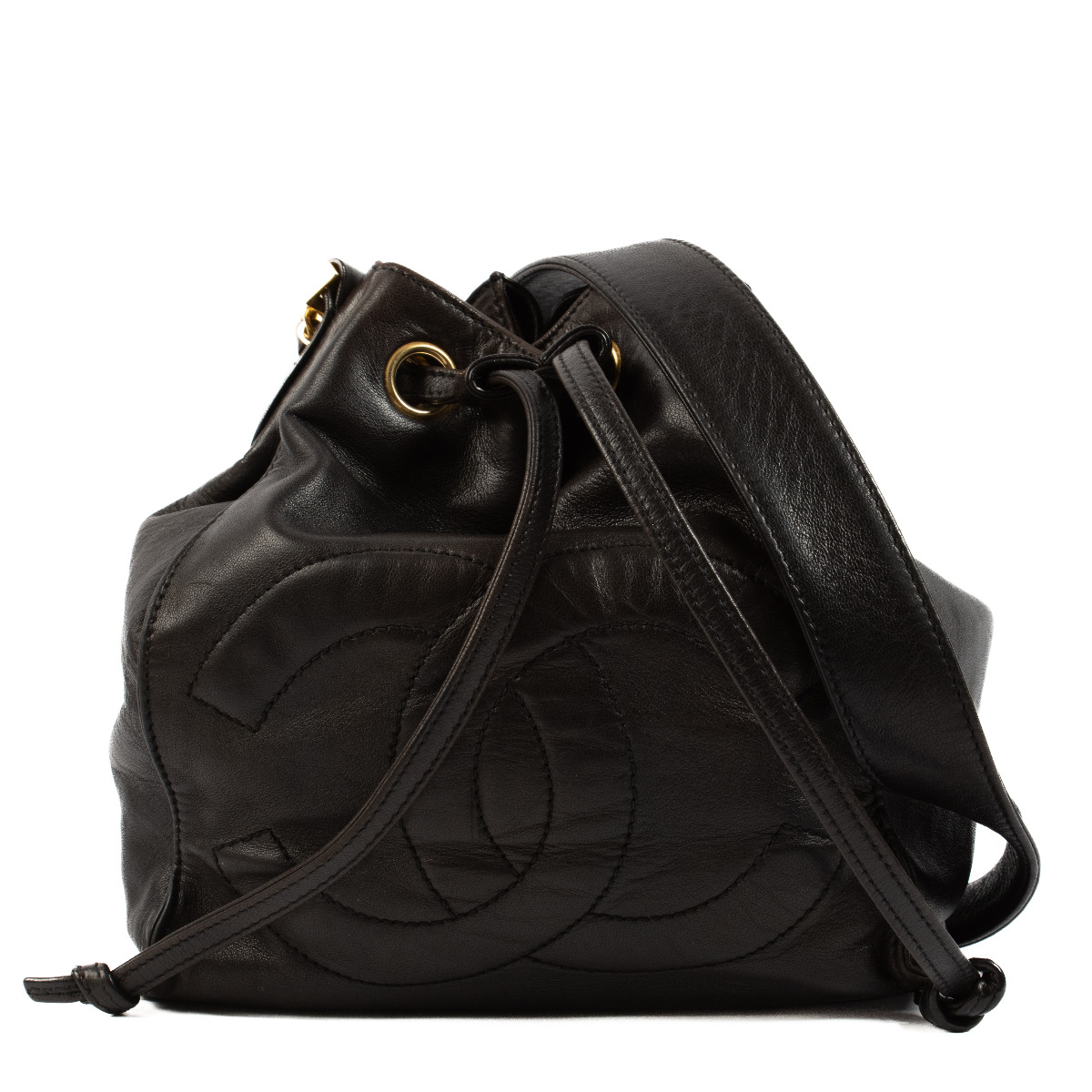 【ヴィンテージ】Rank:S☆Chanel Black Large Series14 バック BUYMA VINTAGE 中古 【ヴィンテージ】Rank:S☆Chanel Black