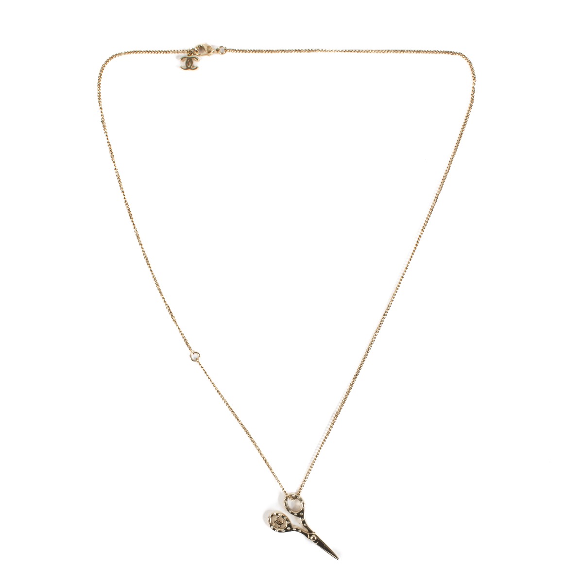 ★SENTIMENTS★ NO.531 NECKLACE ll15039_chanel_sissors_necklac