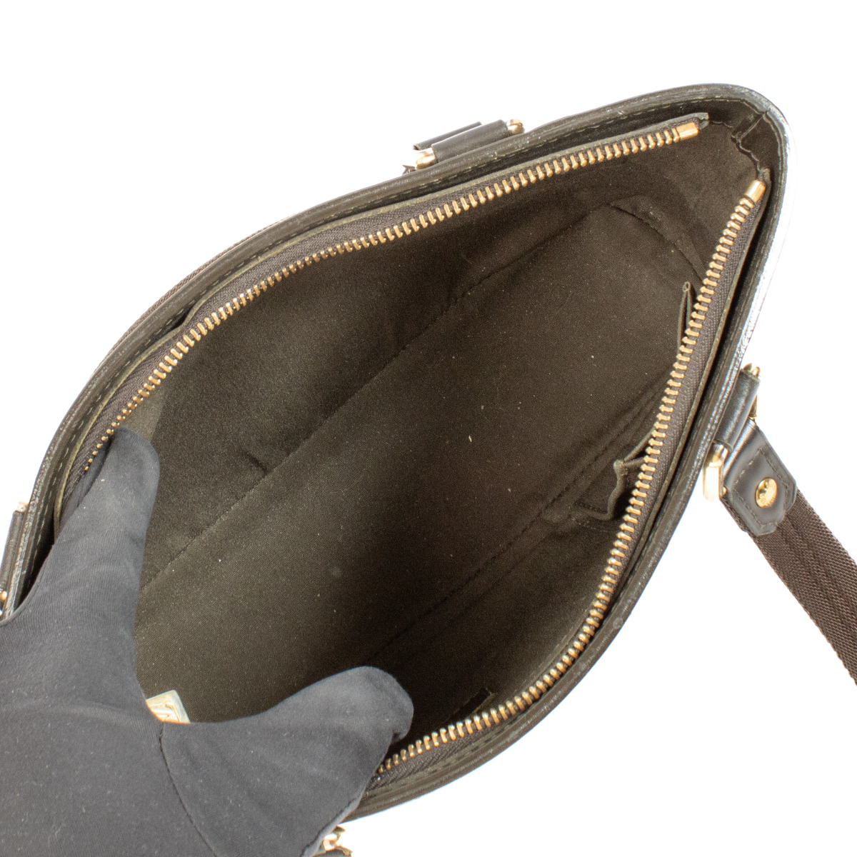 Louis Vuitton Khaki Monogram Mini Lin Lucille PM Bag