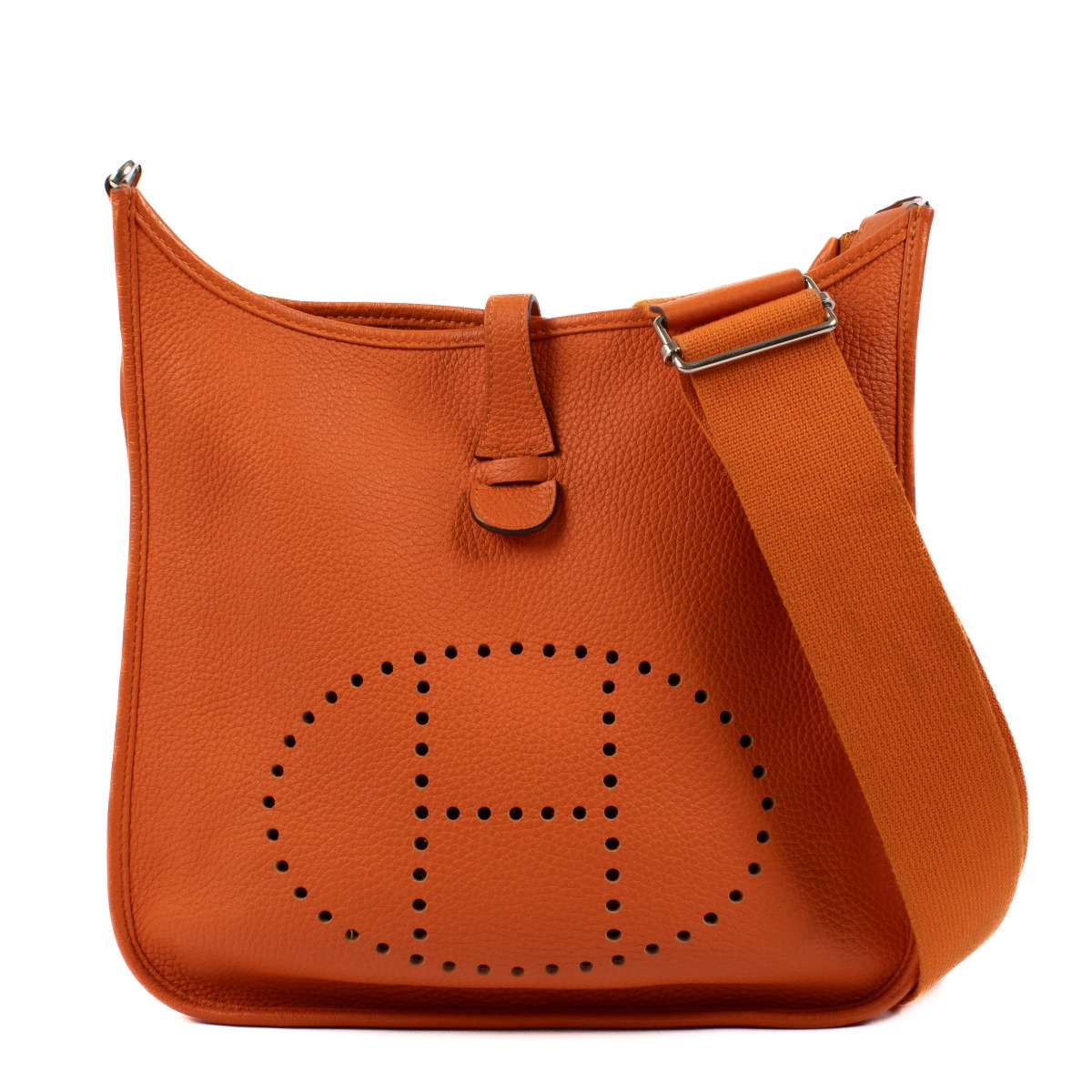 Hermès Evelyne III 29 Feu Clemence PHW ○ Labellov ○ Buy and Sell