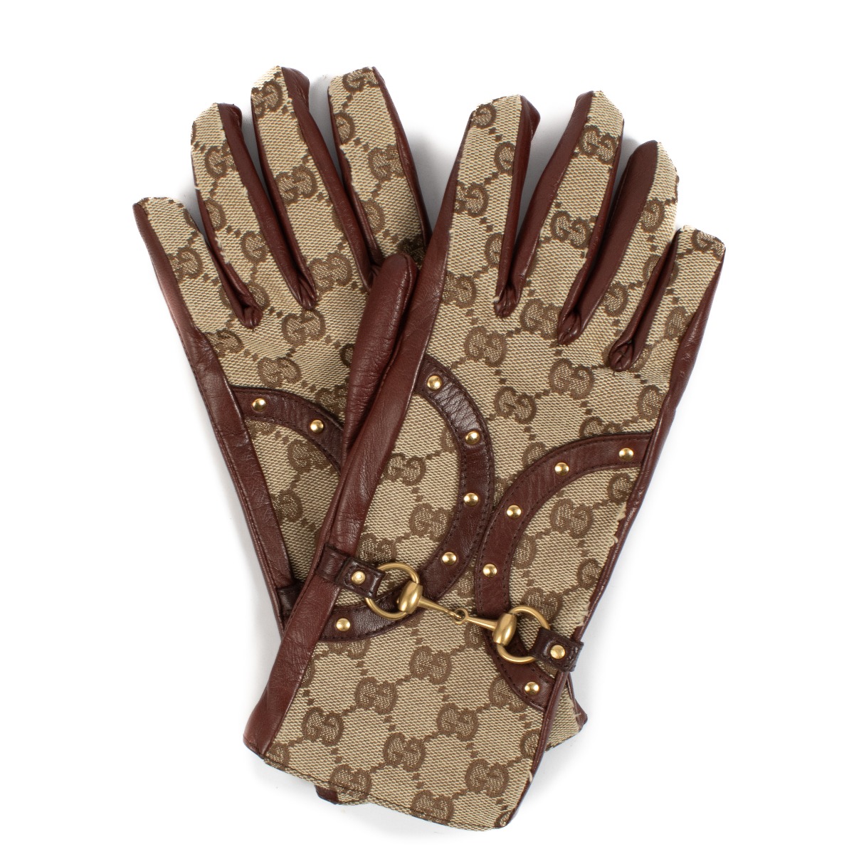 GUCCI　手袋 中古・古着通販】adidas (アディダス) GUCCI (グッチ) レザー