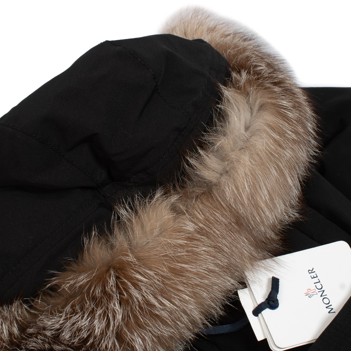 Tracking Canada Goose Fur Trim Replacement Collar Moncler Black