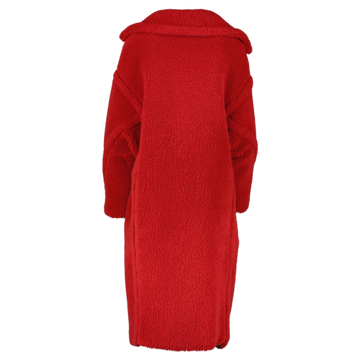 Max mara teddy coat red deals