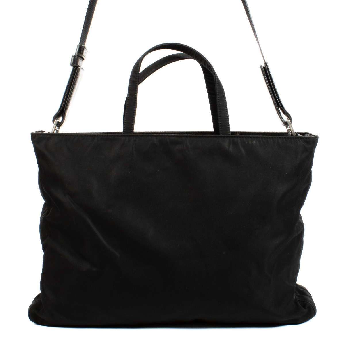 【関税&送料込】Prada Black Nylon Handbag Prada Black Nylon Handbag | italist