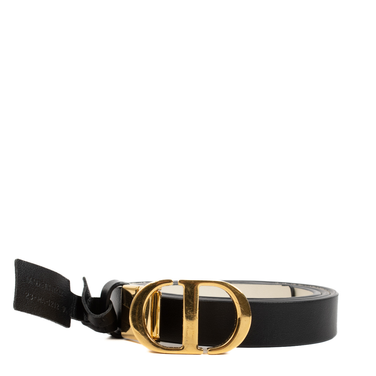 Christian Dior Reversible Montaigne Belt - size 90