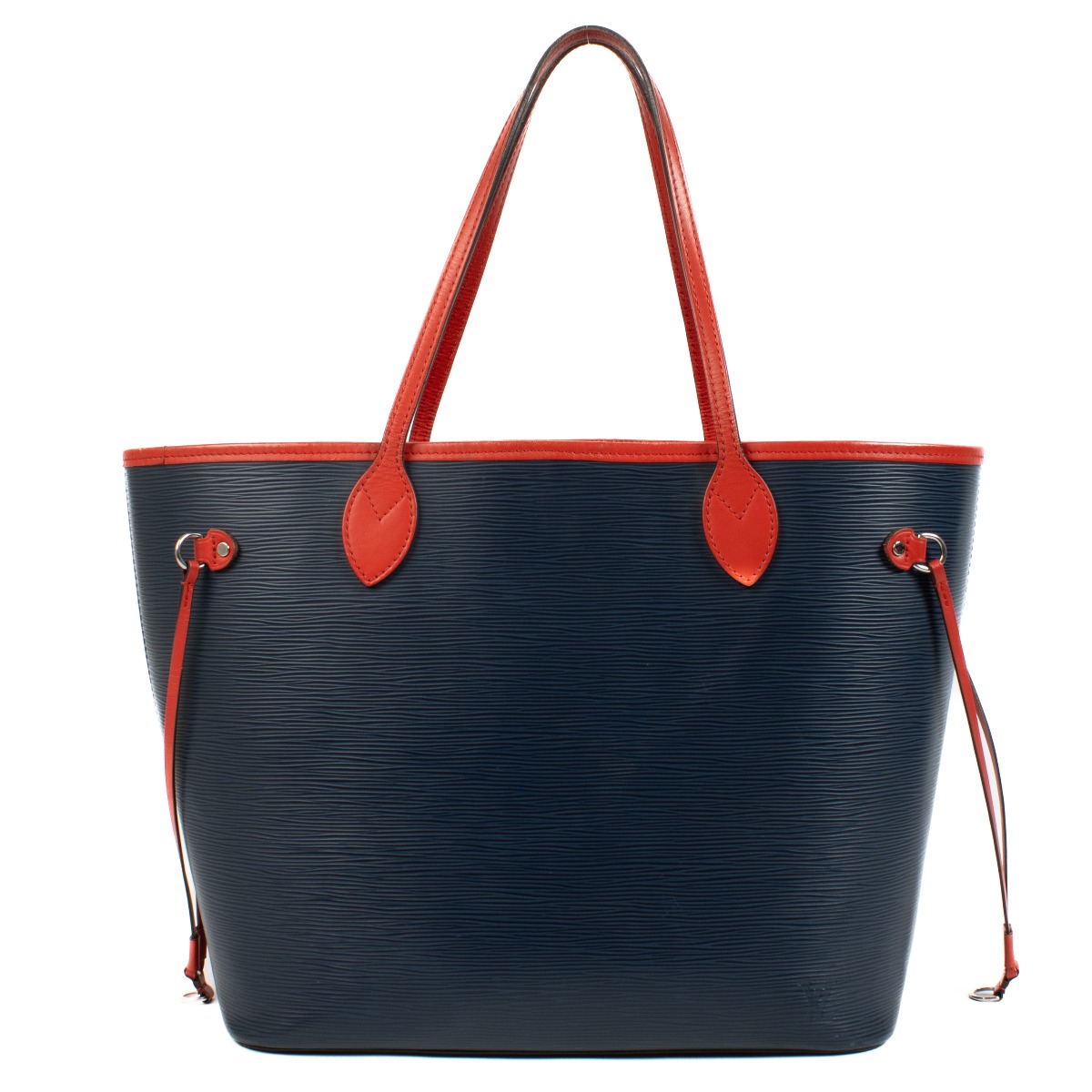 Louis Vuitton Indigo/Coquelicot Epi Leather Neverfull MM