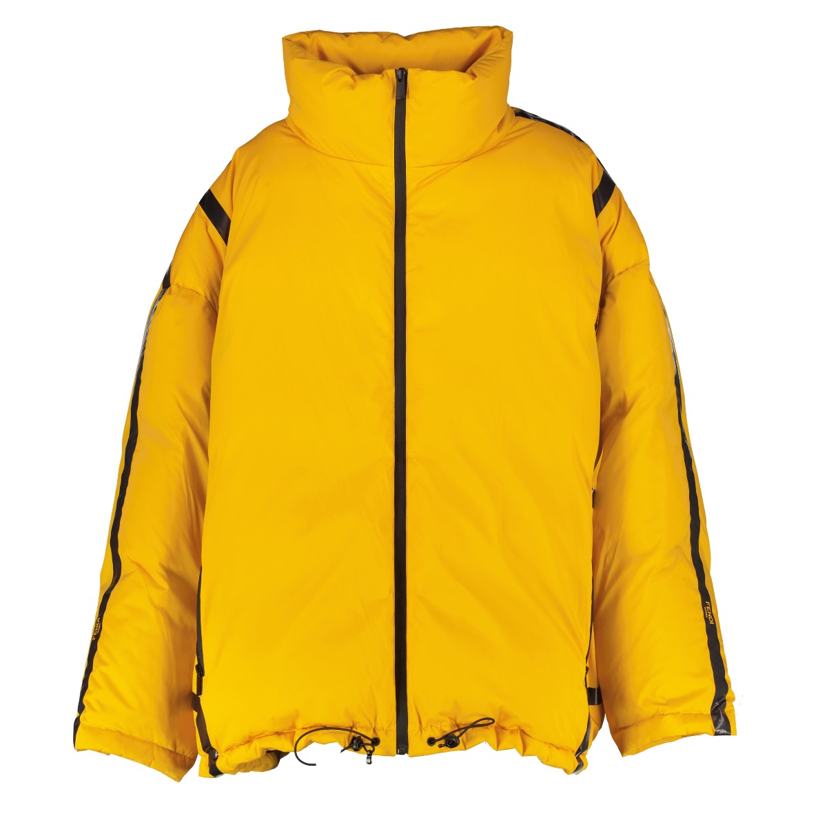 Fendi Yellow Puffer Jacket - Size S ○ Labellov ○ Buy and Sell