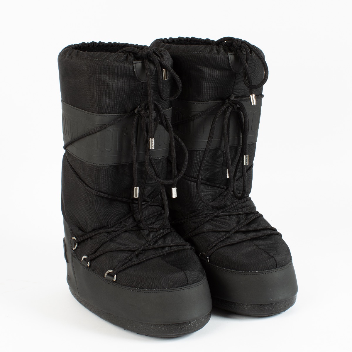 Moncler Black Snow Boots - Size 39/41 ○ Labellov ○ Buy and