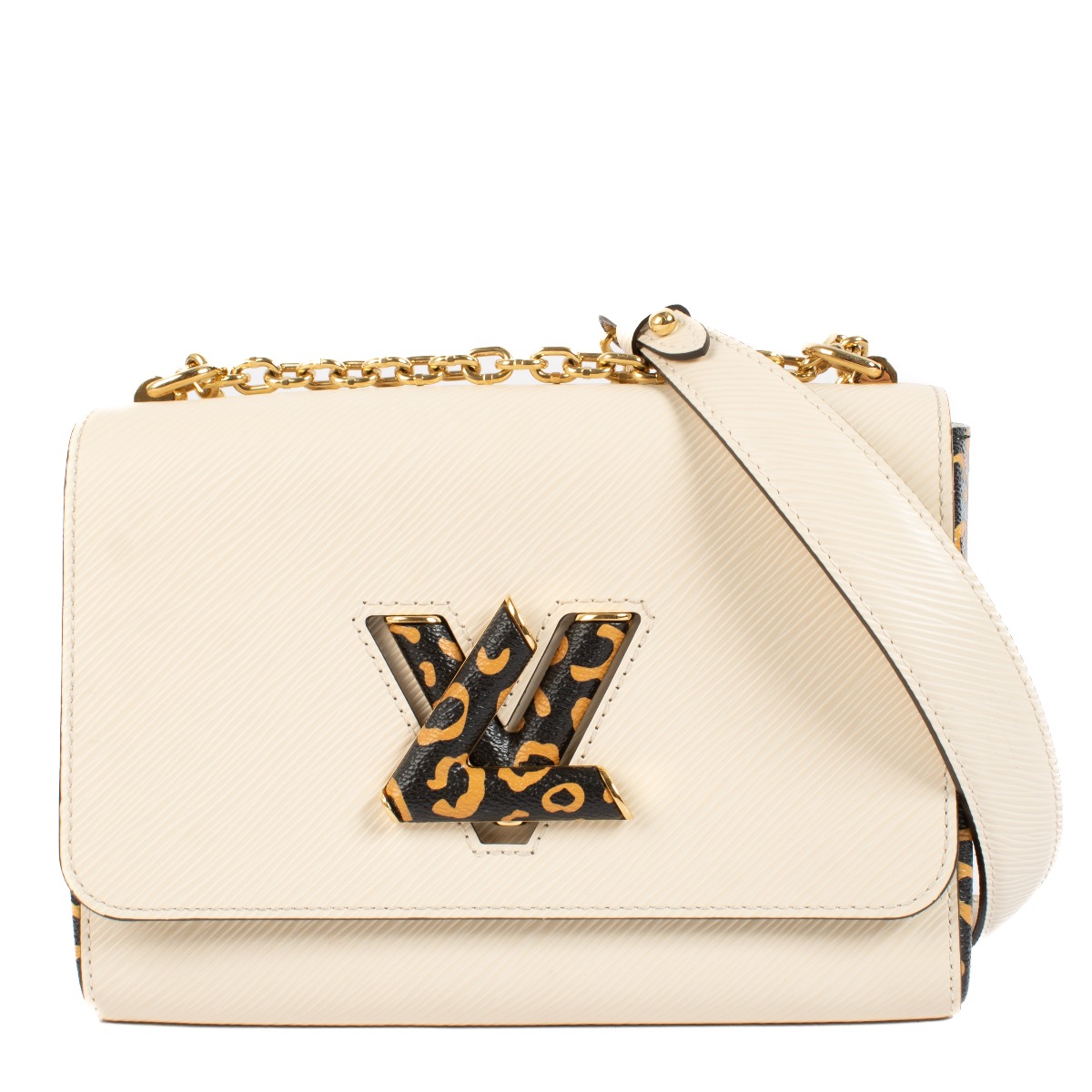 Louis Vuitton Quartz Epi Leather Giant Jungle Twist MM ○ Labellov