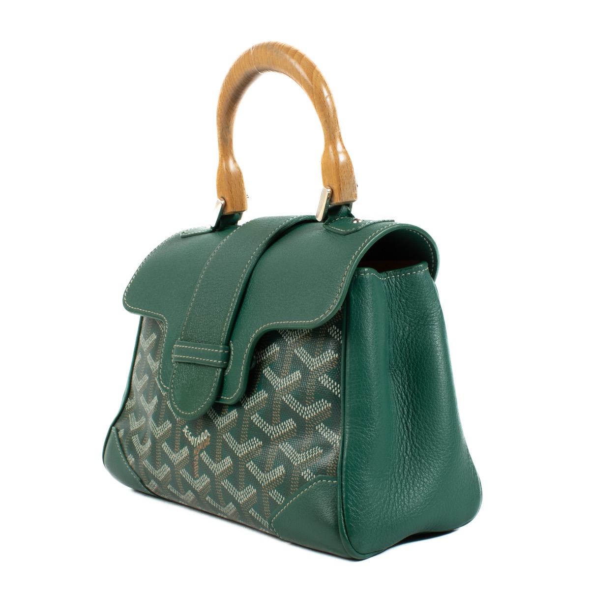Goyard Green Saïgon Souple Mini Bag ○ Labellov ○ Buy and Sell