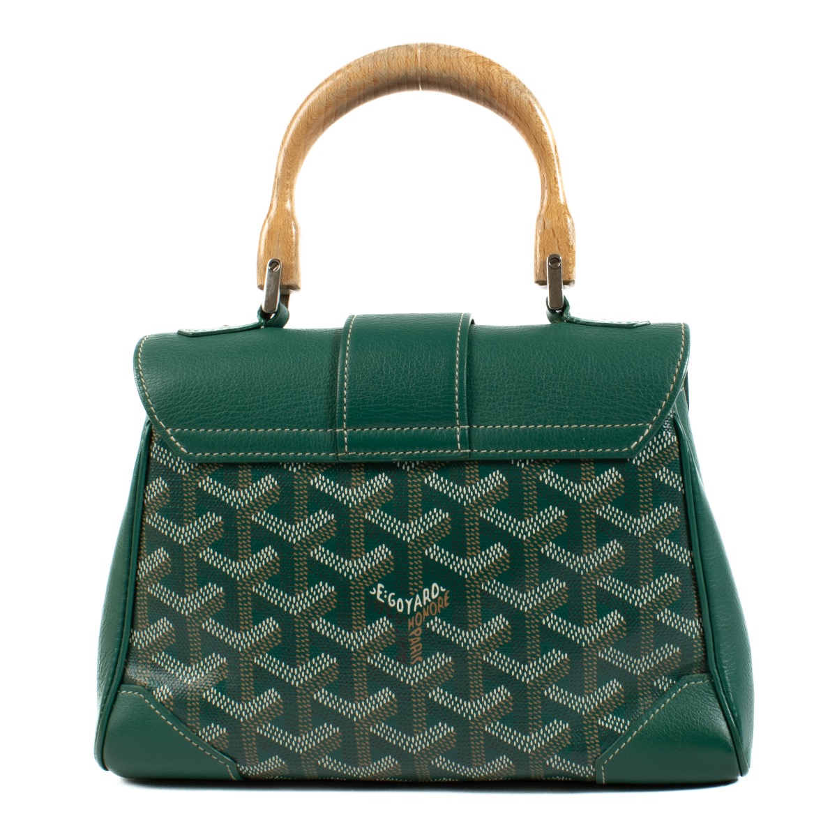 Goyard Green Saïgon Souple Mini Bag ○ Labellov ○ Buy and Sell