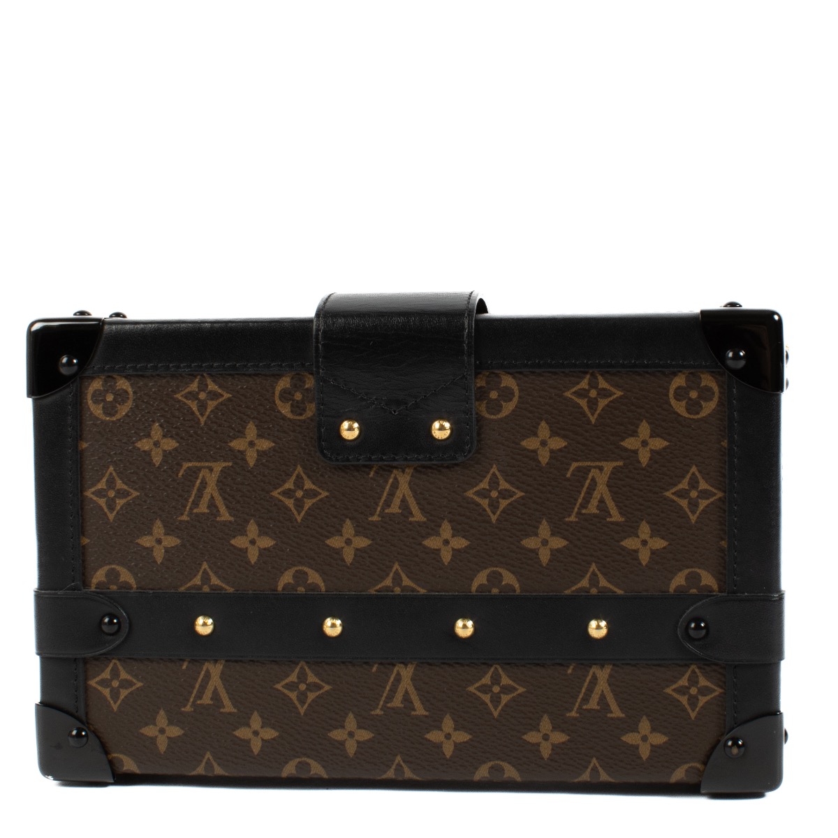 Louis Vuitton Monogram Canvas Petit Malle Clutch Bag