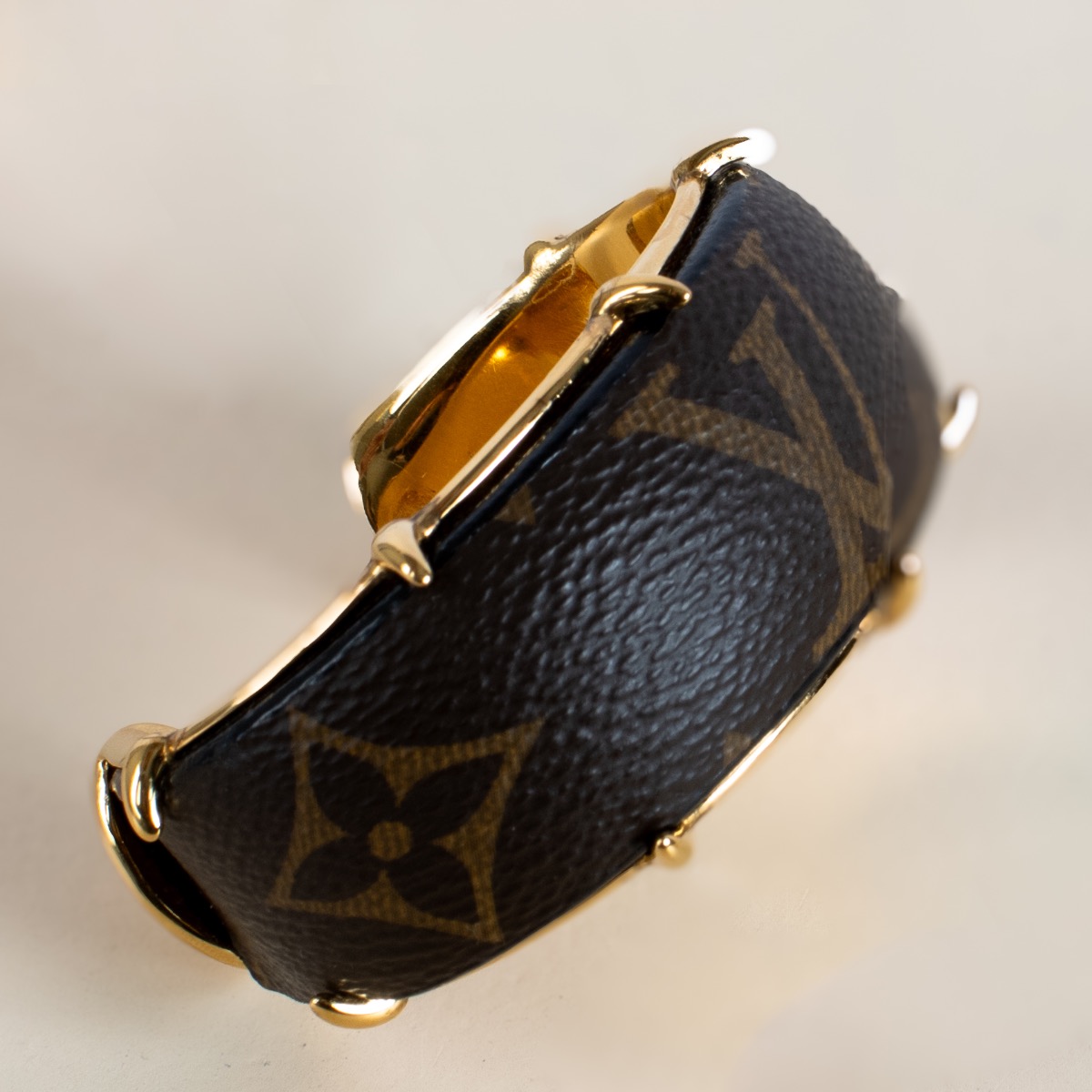 Louis Vuitton Monogram Cuff Bracelet ○ Labellov ○ Buy and