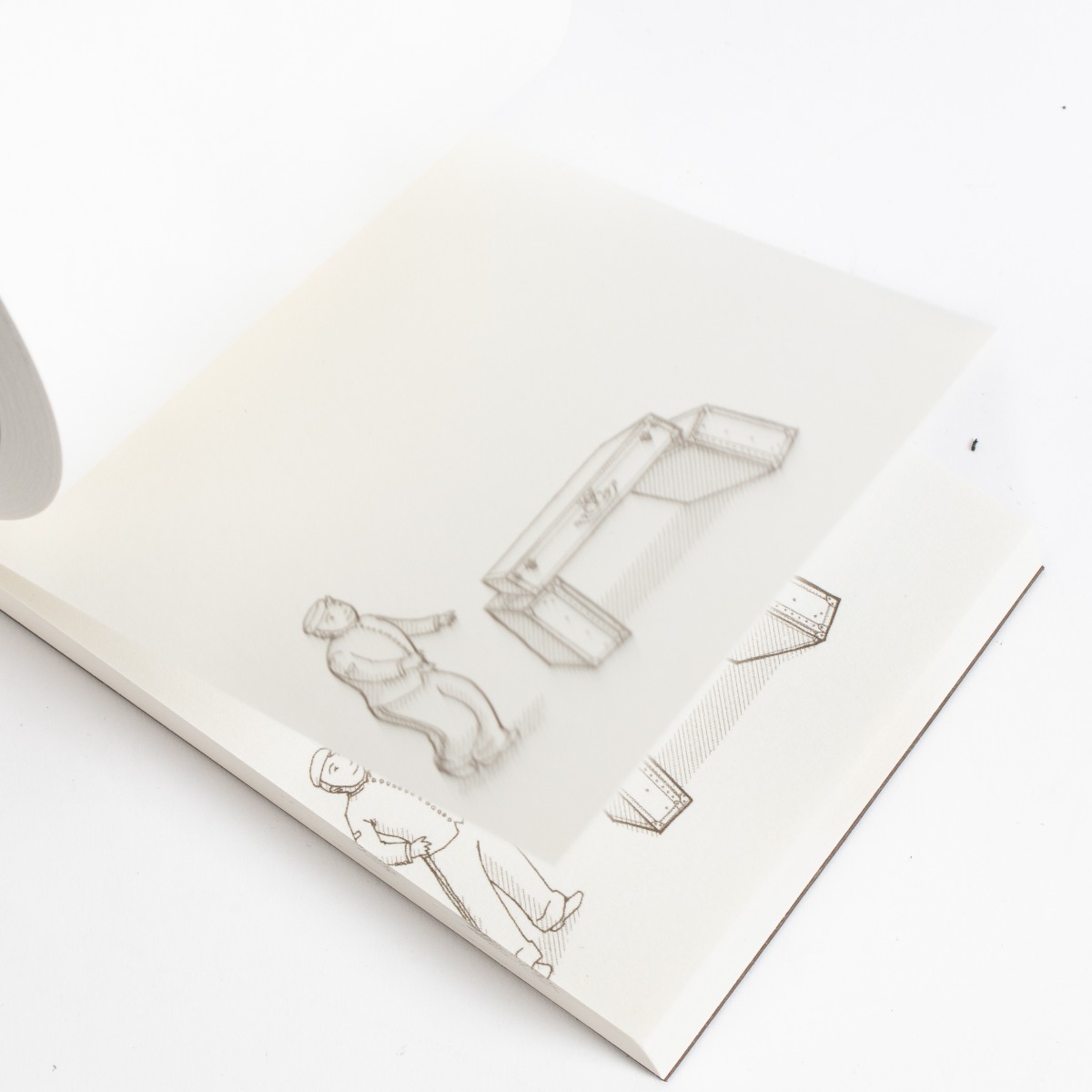 ルイヴィトンノベルティLOUIS VUITTON フリップブック エッフェル塔