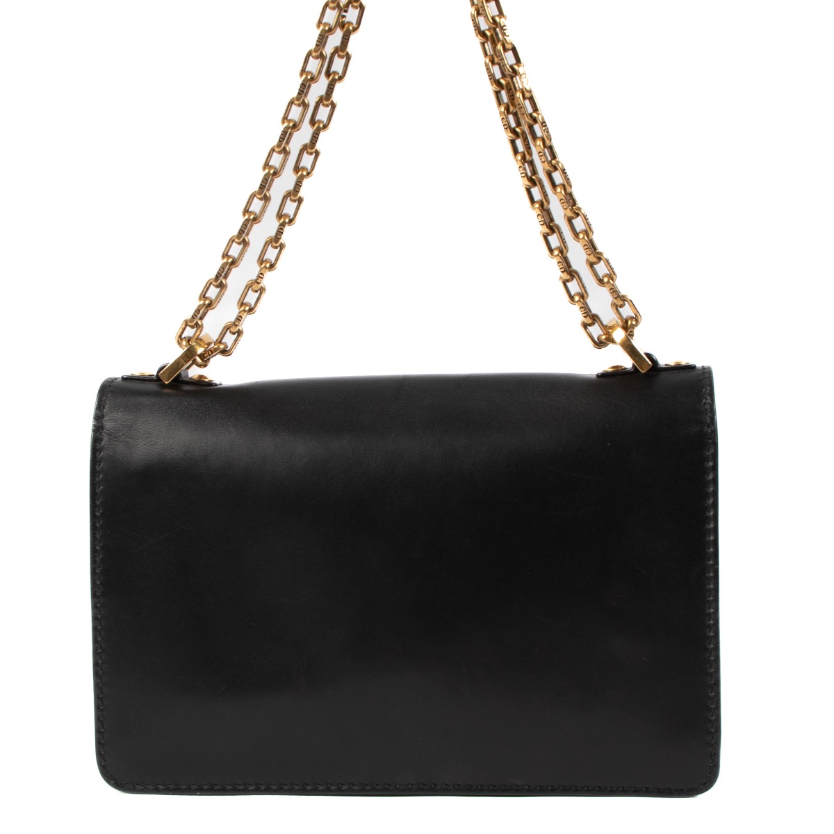 Belt Navy Blue Grained Calfskin, 35 MM | DIOR