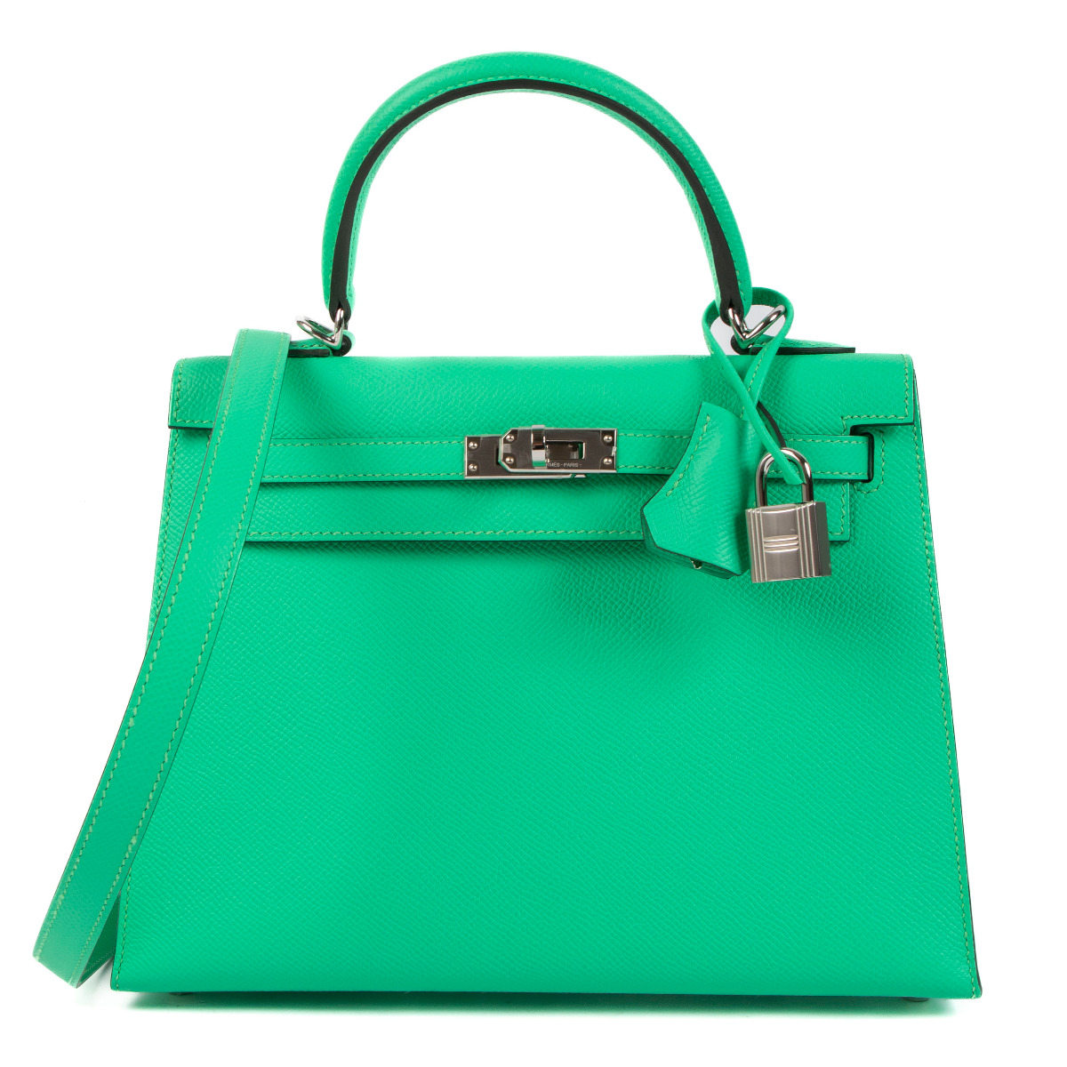Hermès Kelly 25 Vert Comics PHW ○ Labellov ○ Buy and Sell