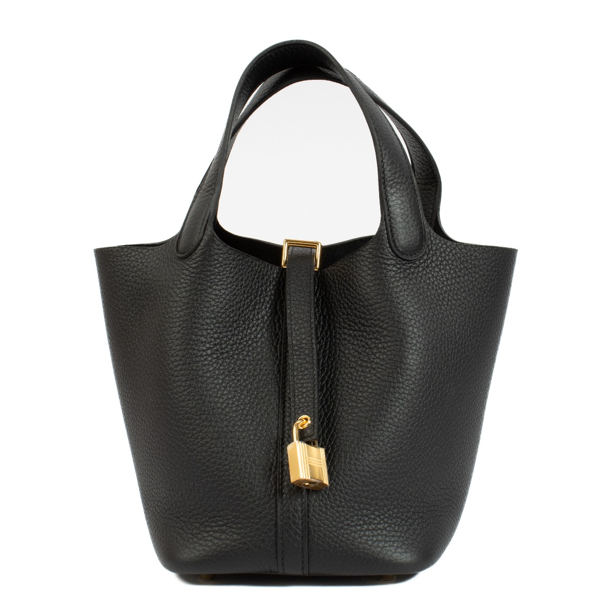 Hermès Picotin Lock 18 Black Clemence GHW ○ Labellov ○ Buy