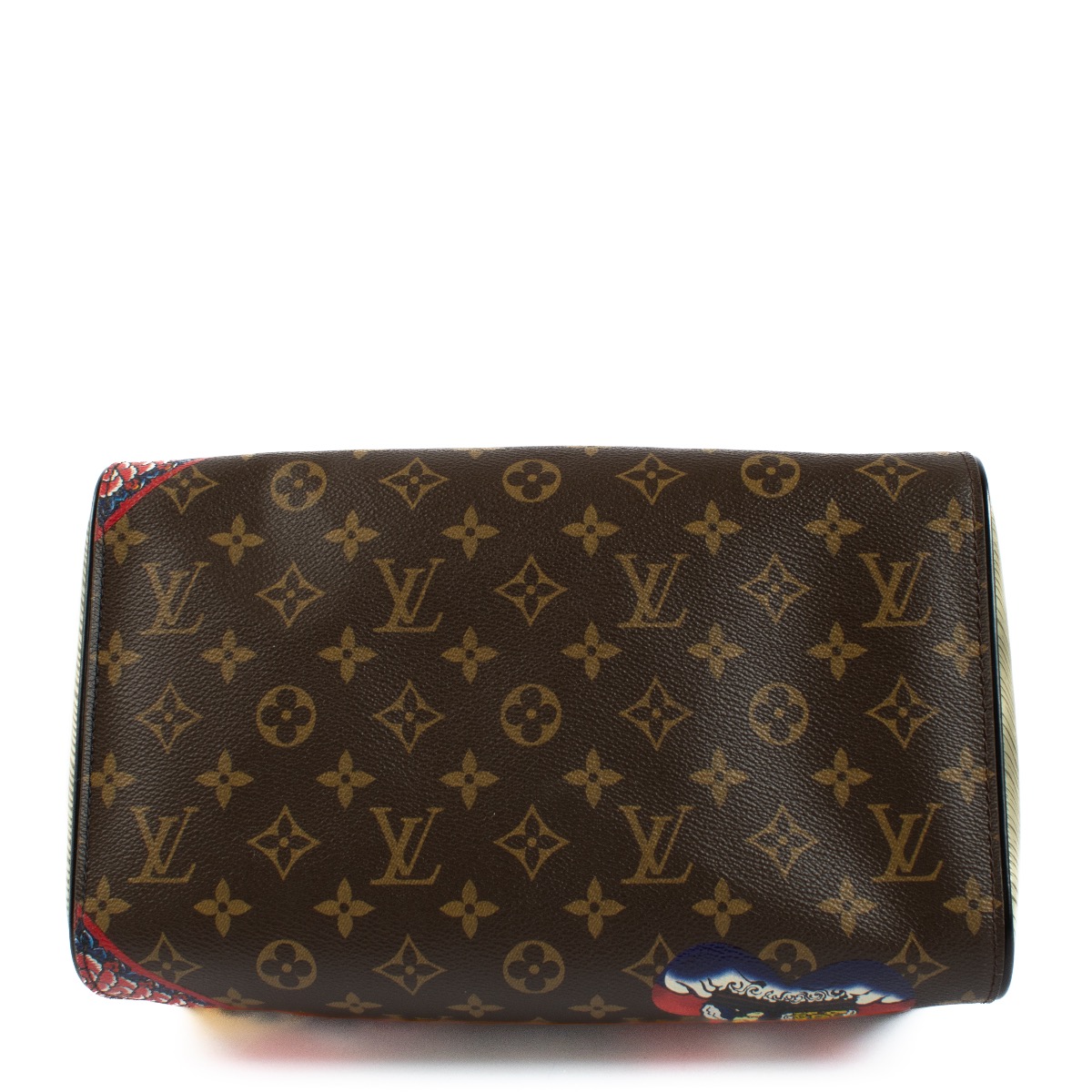 Louis Vuitton Monogram Kabuki Speedy 30 Top Handle Bag