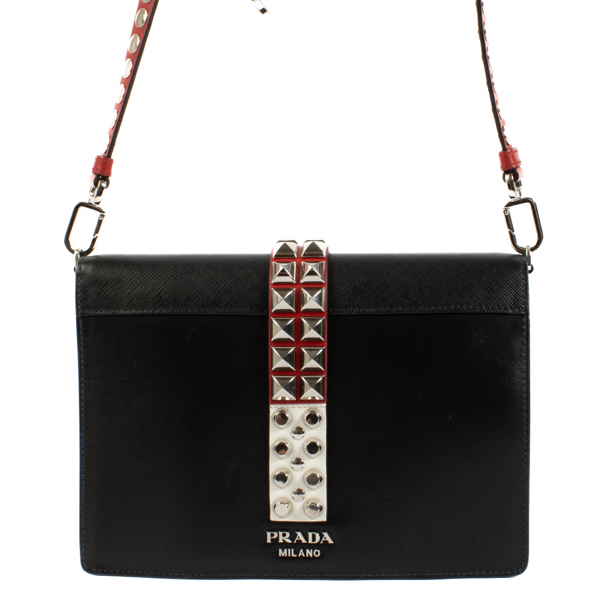 Prada Black City Calf Electra Bag ○ Labellov ○ Buy and