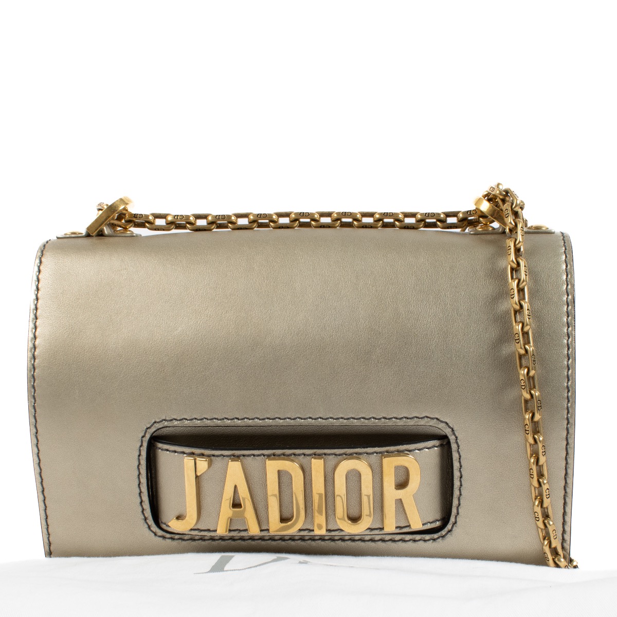 Christian Dior Pale Gold J'Adior Shoulder Bag ○ Labellov