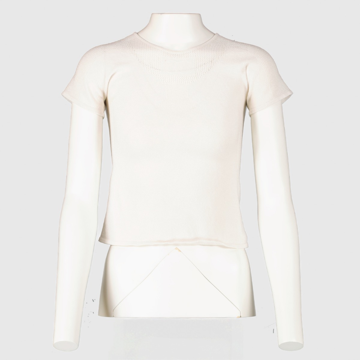 Chanel 03P White Top - Size FR 38 ○ Labellov ○ Buy and Sell