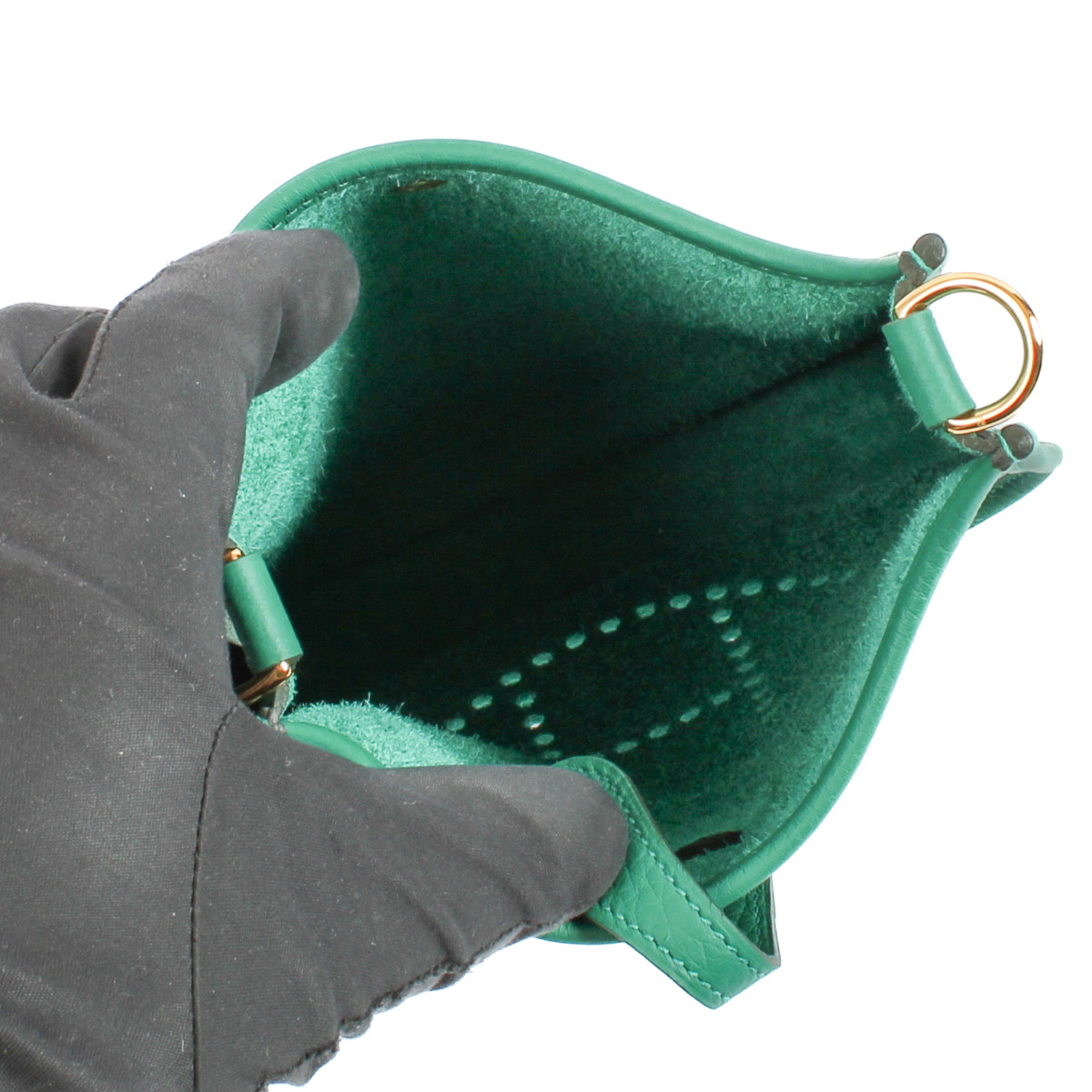 Hermès Evelyne 16 Vert Vertigo Taurillon Clemence GHW