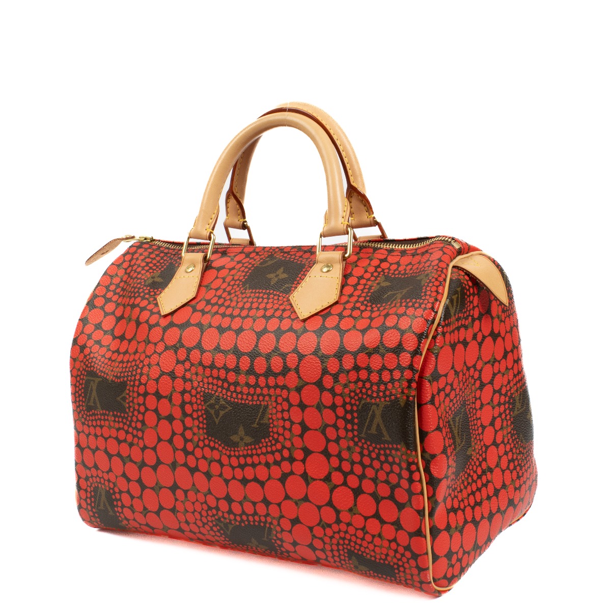 Louis Vuitton Yayoi Kusama Monogram Town Speedy 30