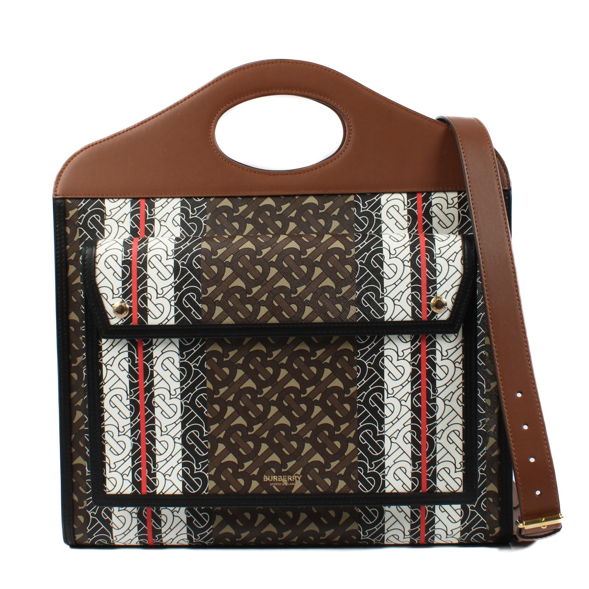 【送料&関税込】Burberry Logo Calfskin Bag ll16611_burberry_monogram_top_