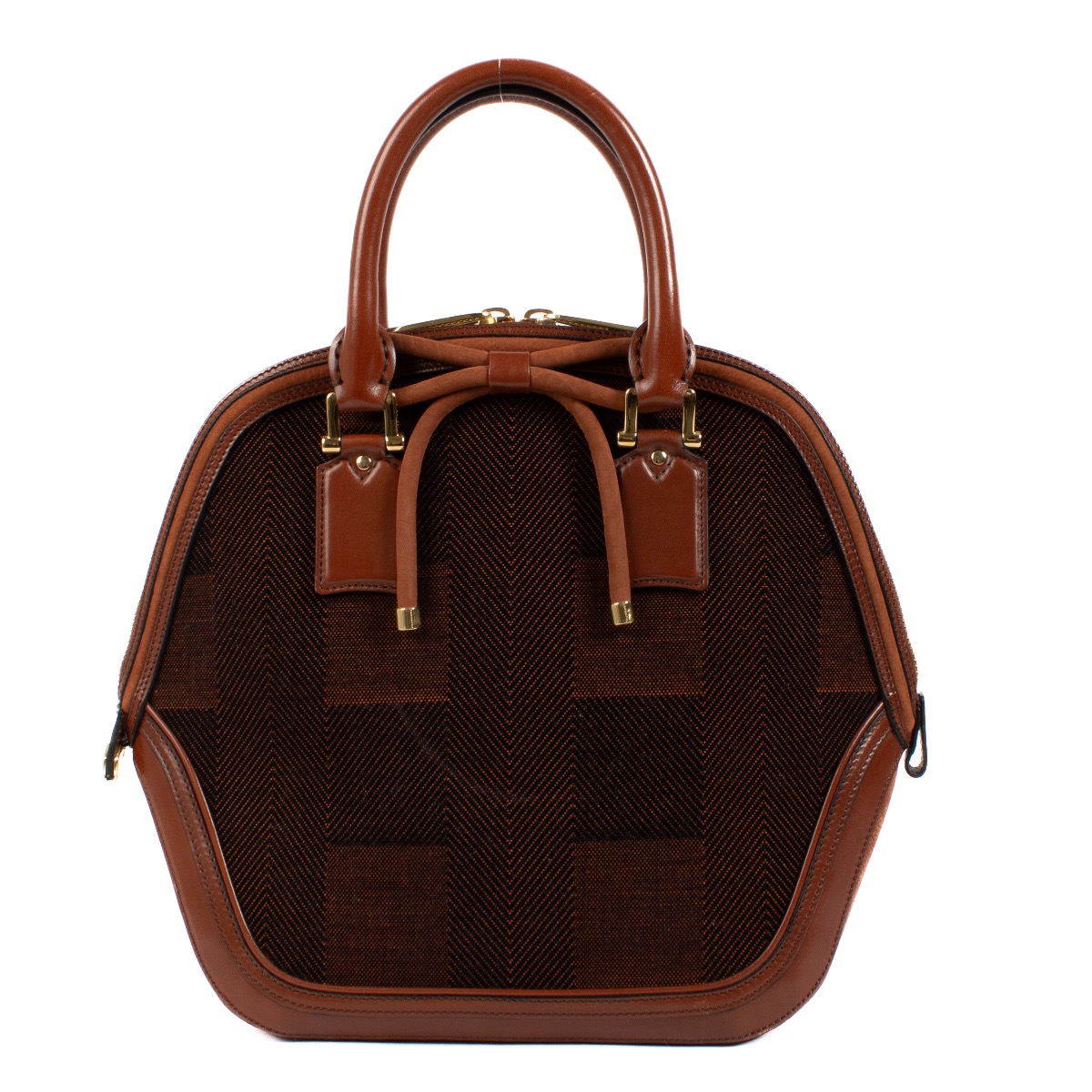 [宅送] Burberry Prorsum Jacquard Check Orchard Bag ○ Labellov バッグ
