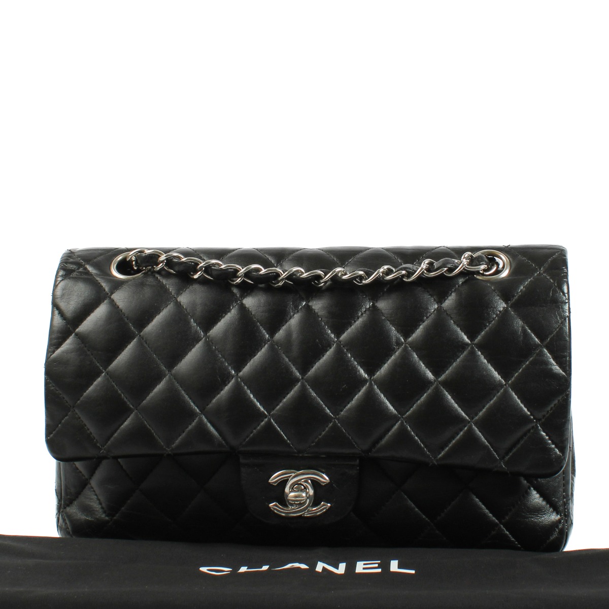 Chanel Black Medium Classic 11.12 Bag ○ Labellov ○ Buy and Sell