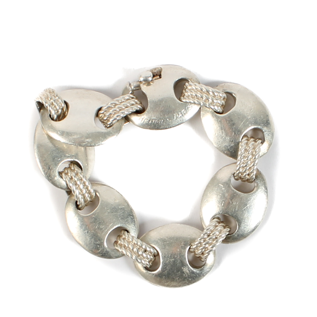 Hermès Sterling Silver Nausica Bracelet ○ Labellov ○ Buy