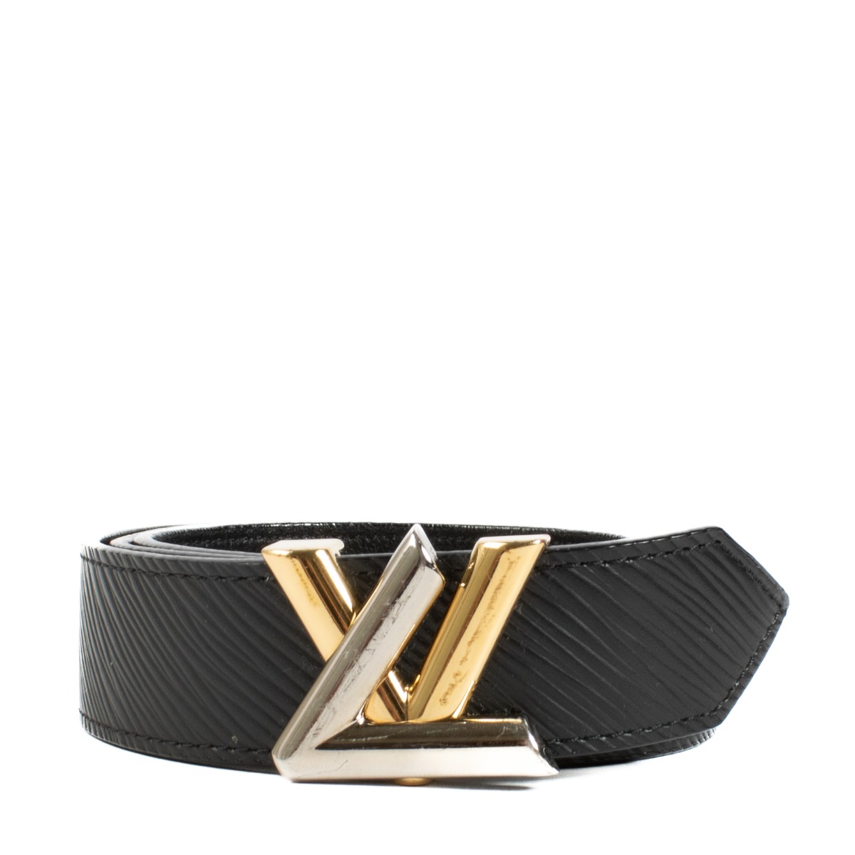 Louis Vuitton ラバーベルト ブラック LOUIS VUITTON ルイ・ヴィトン タンブール モノグラム 替え