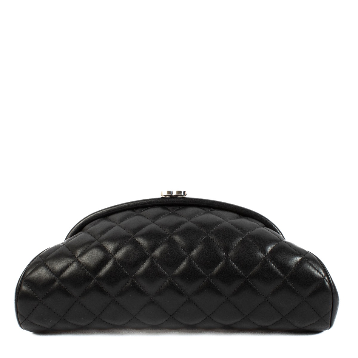 Chanel Black Timeless Kisslock Clutch ○ Labellov ○ Buy and