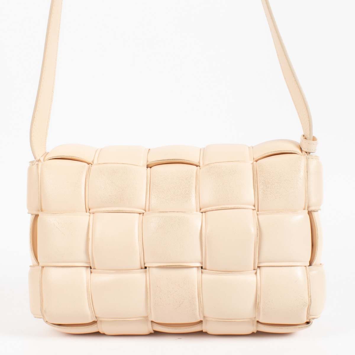 Bottega Veneta Melon Washed Padded Cassette Bag ○ Labellov