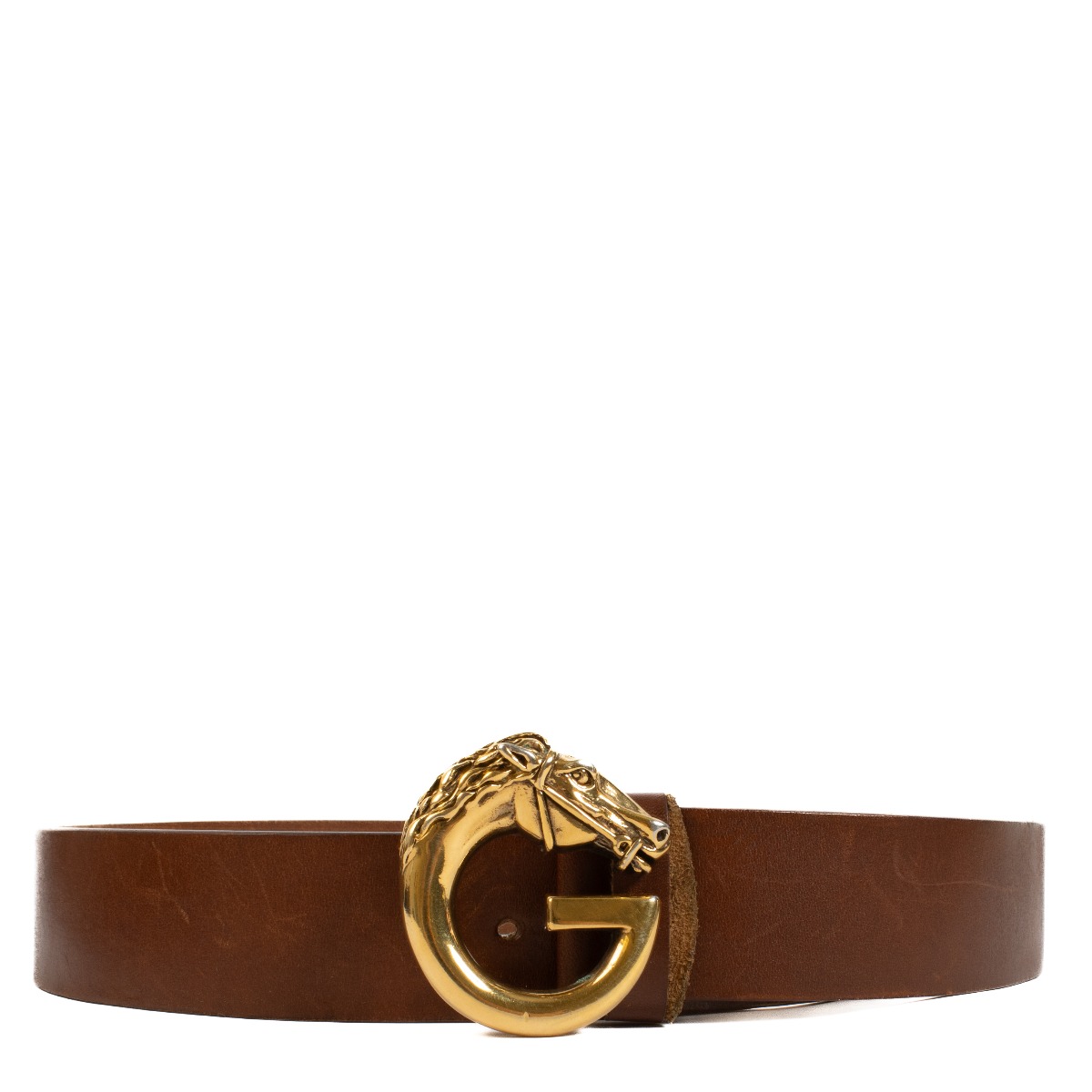 【GUCCI】 ベルト Reversible belt with Square G buckle in black/brown leather