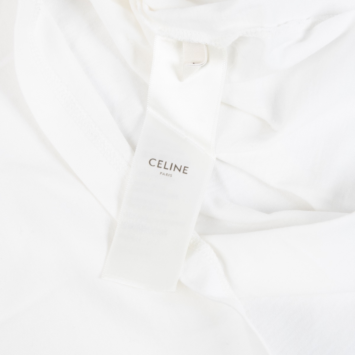 CELINE ホワイト Tシャツ Lサイズ
