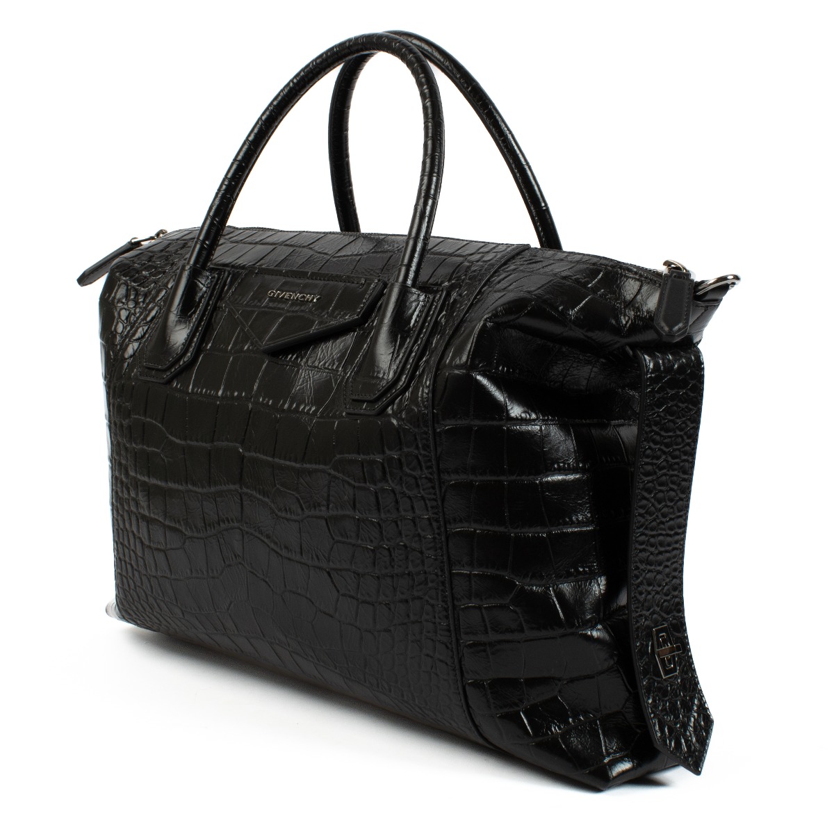 GIVENCHY ANTIGONA SOFT BAG MAXI ブラック Givenchy Soft Leather Large Antigona Bag Black