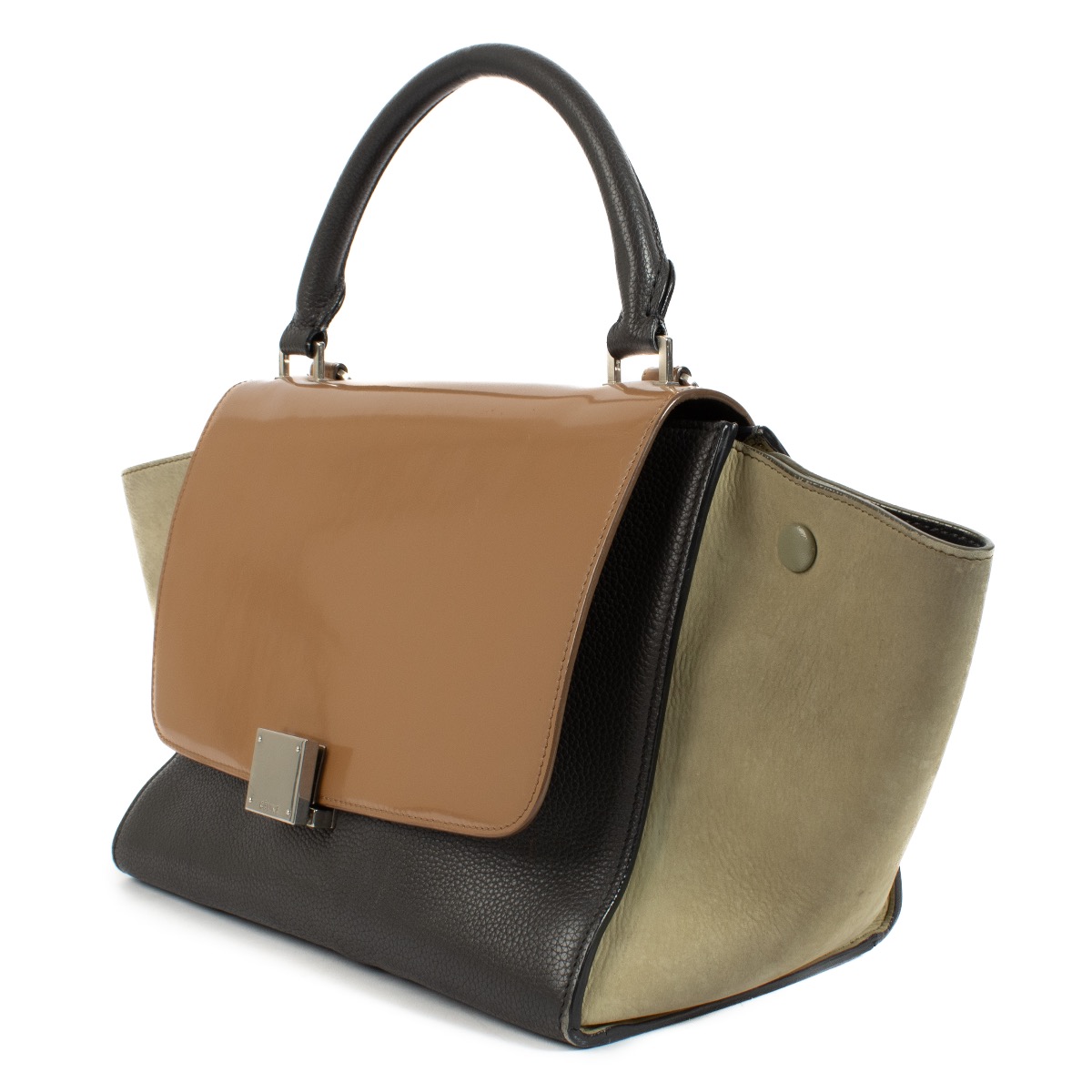 Celine Tri-Color Small Trapeze Bag ○ Labellov ○ Buy and
