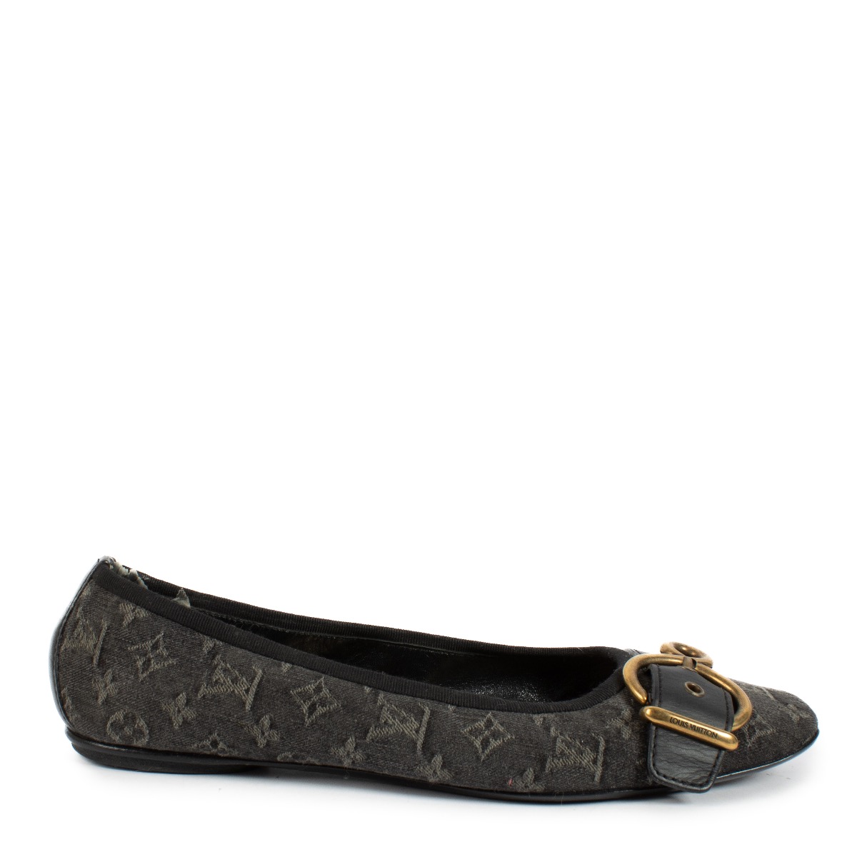 Louis Vuitton Monogram Denim Flats - Size 36 1/2 ○ Labellov Louis Vuitton Monogram Denim Flats - Size 36 1/2 ○ Labellov