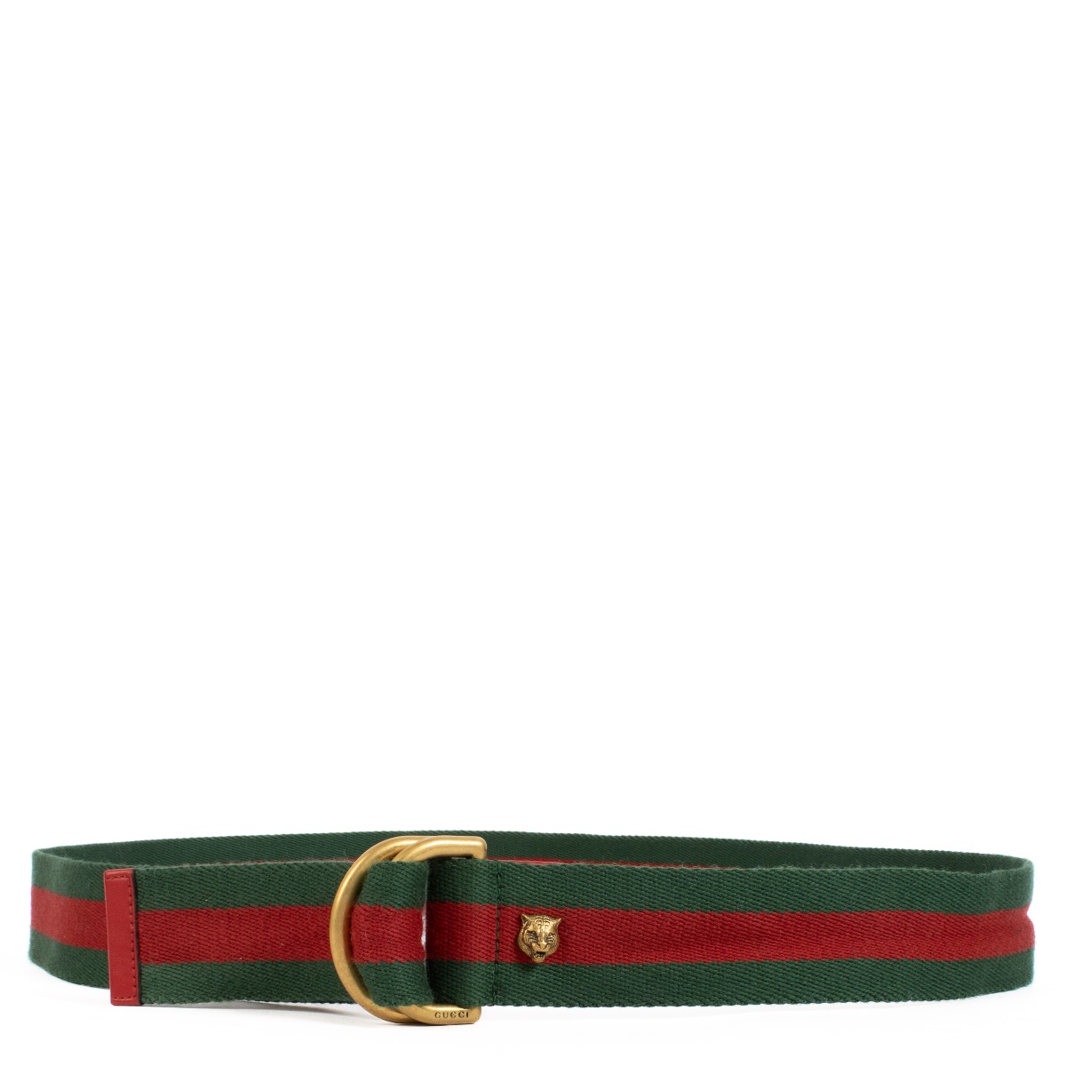 Gucci Web Feline D Ring Belt ○ Labellov ○ Buy and Sell