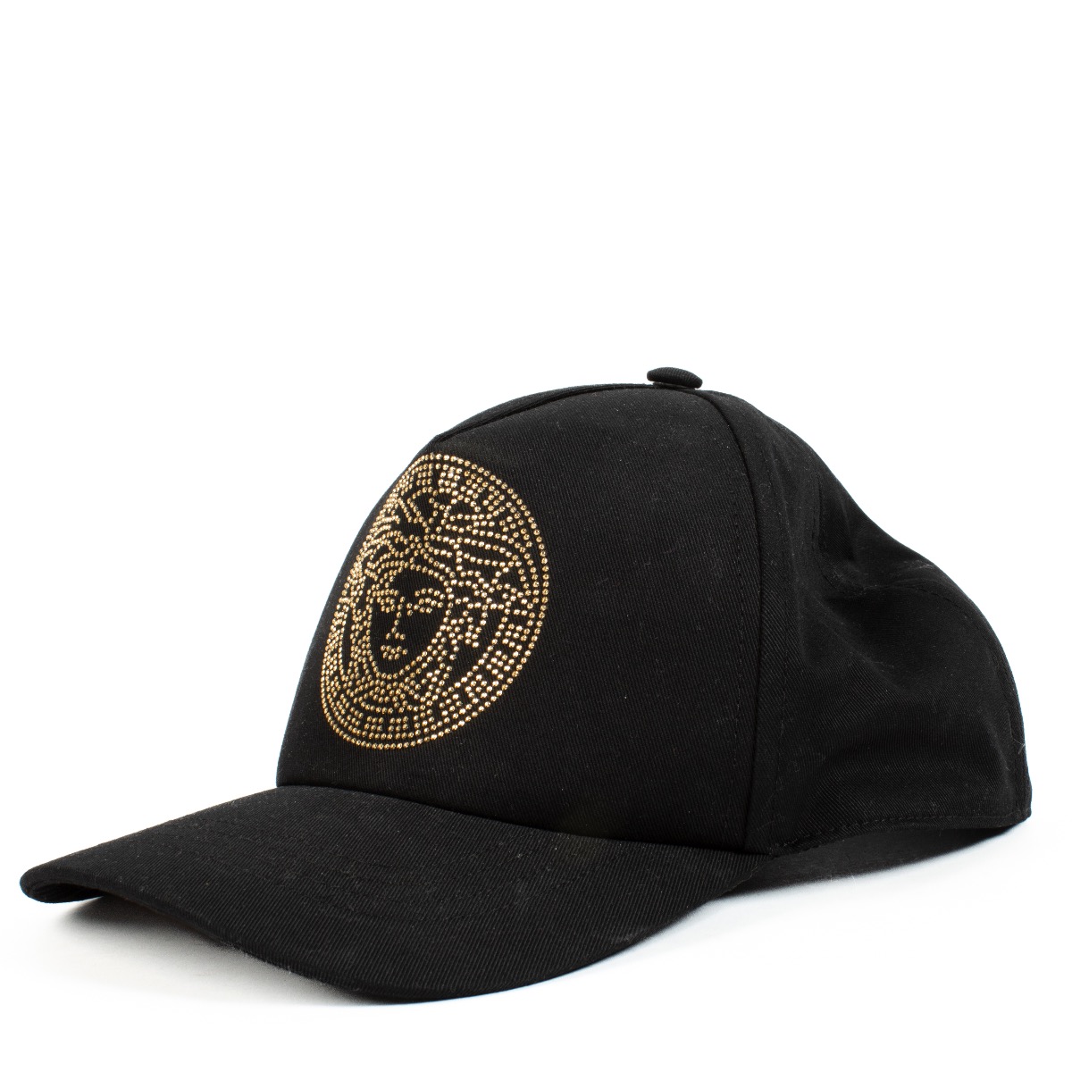 Versace Black Medusa Stud Cap - Size 60 ○ Labellov ○ Buy