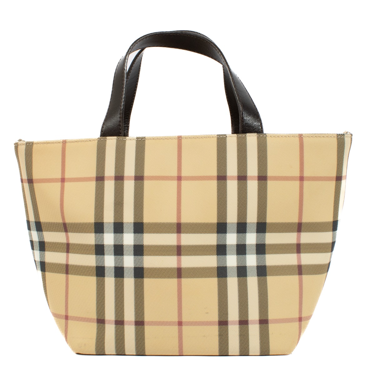 Burberry Check Top Handle Bag ○ Labellov ○ Buy and Sell