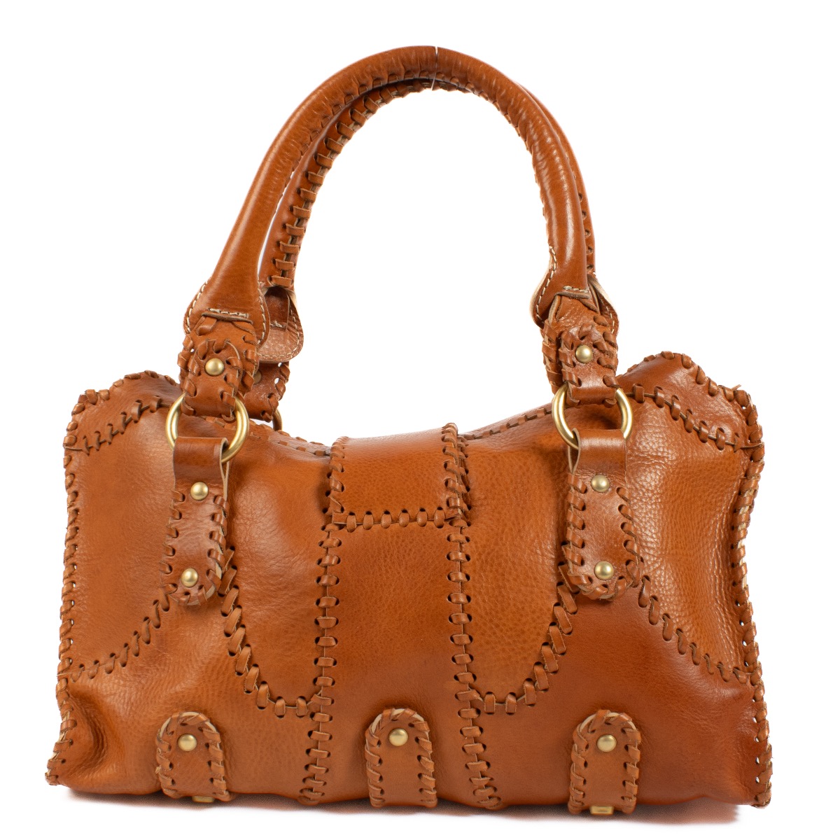 【関税&送料込み】Valentino Garavani l, Enamel, Crysta ll17763_valentino_brown_leathe